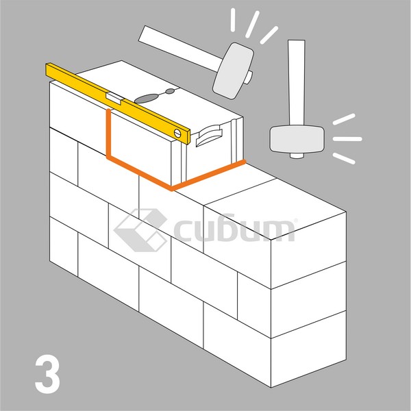 Кладка на цементно-песчаный клей