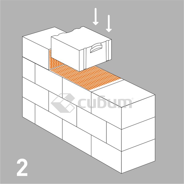 Кладка блоков Smart-Lock