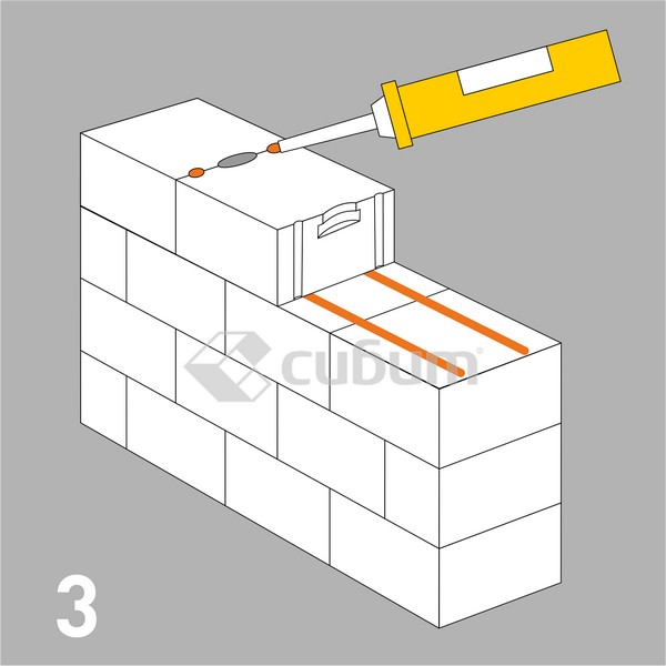 Кладка блоков Smart-Lock