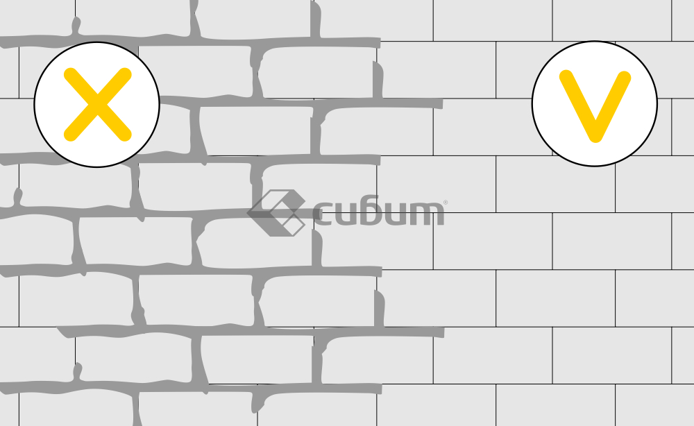 Почему не нужно затирать швы